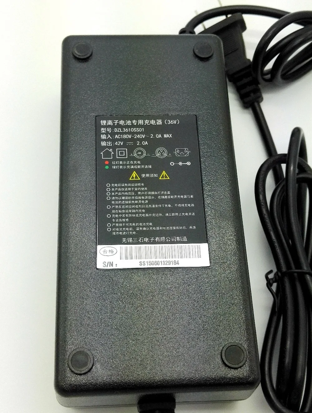 Зарядное устройство для литиевых аккумуляторов 10S 36 В 42 в 2 А|electric bike charger|battery