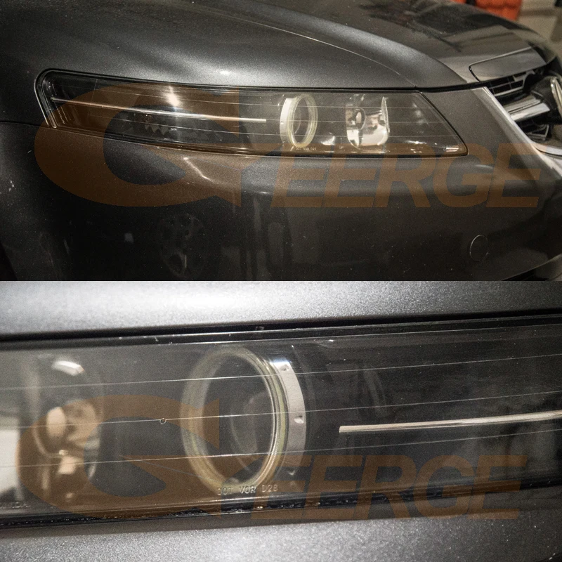 Для ACURA TL 2004 2005 2006 ОТЛИЧНОЕ ангельские глазки Ультра яркое освещение COB комплект светодиодов «глаза ангела» halo ring