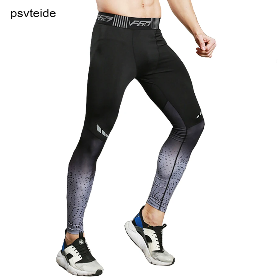 Men's Bodyboulding leggings Pantalones Compression Pants running tights ...
