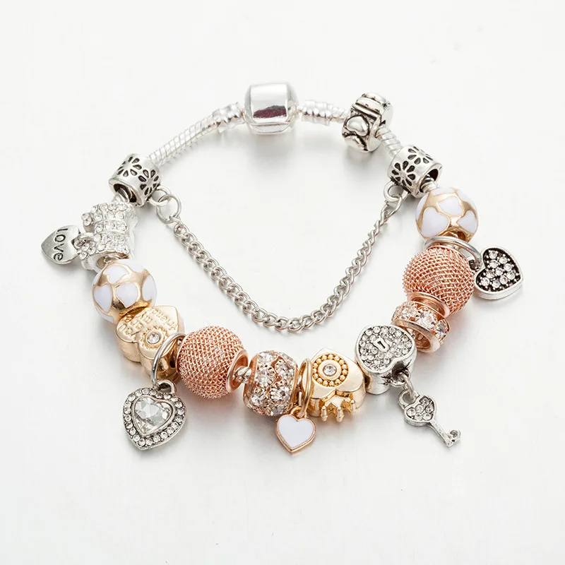 Модные ювелирные браслеты. Браслет Pdor, браслет из хрустального стекла, подарок для девочки