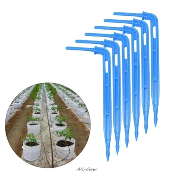 

20pcs Curved Arrow Dripper Drip Emitter 3/5 Hose Micro Drip Irrigation System Water Drop Garden Tools