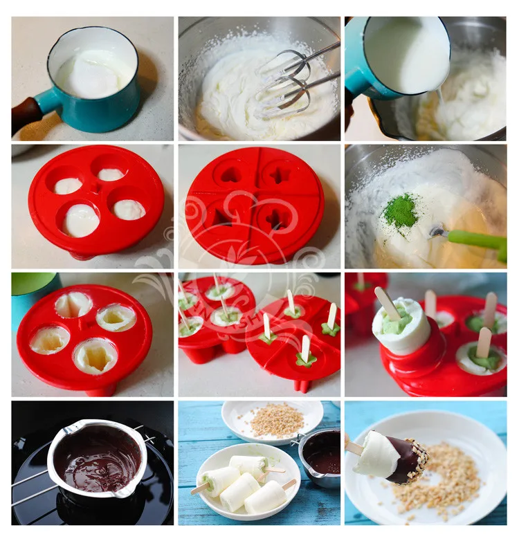 Многофункциональные продукты силиконовые формы домашнее мороженое 4 яйца даже форма для риса костюм