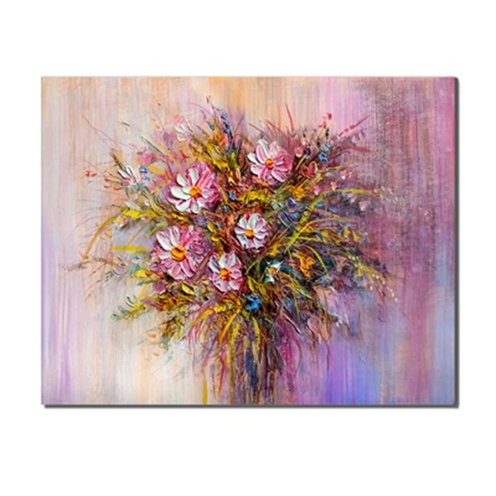 

Spring Flowers Decorative Wallpaper Modern Artwork Canvas Oil Pictures For Living Room Kids Room Cuadros Decor Mural No Frame