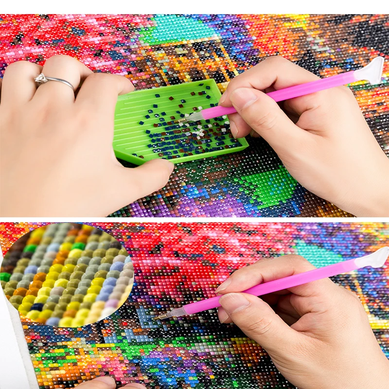 3D DIY Полный Круглый/площадь дрель алмазов картина вышивки крестом &quotЖелтая