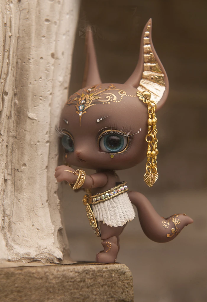 HeHeBJD 1/12 Anubis фантазийные фигурки из смолы, маленькая кукла bjd, пальмовые куклы, игрушки, подарки