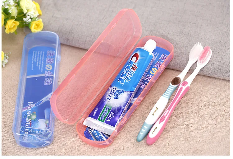 FEIGO 1 шт. переносной футляр для хранения зубной щетки держатель Зубная паста полотенце чашка для ванны для кемпинга отдыха на открытом воздухе путешествия зубная коробка F142