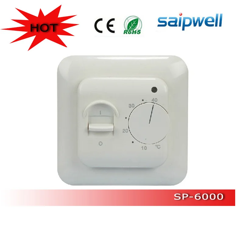 

Free Shipping RTC70 (16A) Floor Heating Mechanical Room Thermostat / Temperature Controller with CE