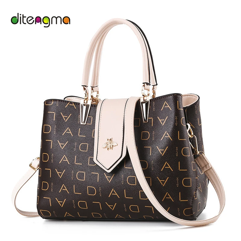 

2019 New letter women handbags fashion crossbody bags luxury handbags large capacity ladies totes designer fashion shoulder bags