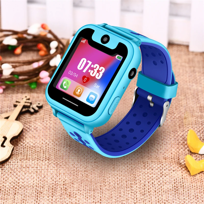 

2018 New Children's Smart Watch GPS One-button Alarm SOS Emergency Mobile Camera Voice Chat Children's Smart Watch Men Woman
