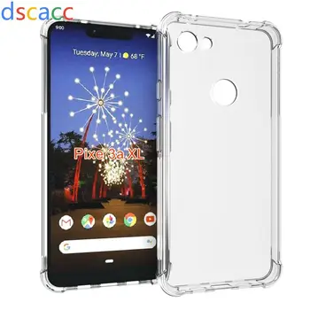 

DSCACC Air Cushion Shock Absorption Matte Side TPU Button Cover Case for Google PIXEL 4XL Pixel 3XL Lite Pixel 3A XL Pixe 100pcs