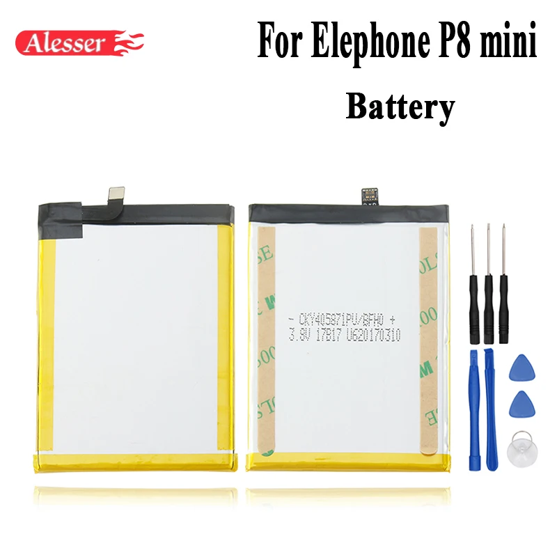 Аккумулятор Alesser для Elephone P8 mini 2680 мАч 100% Новый Сменный аксессуар Phone + Инструменты |