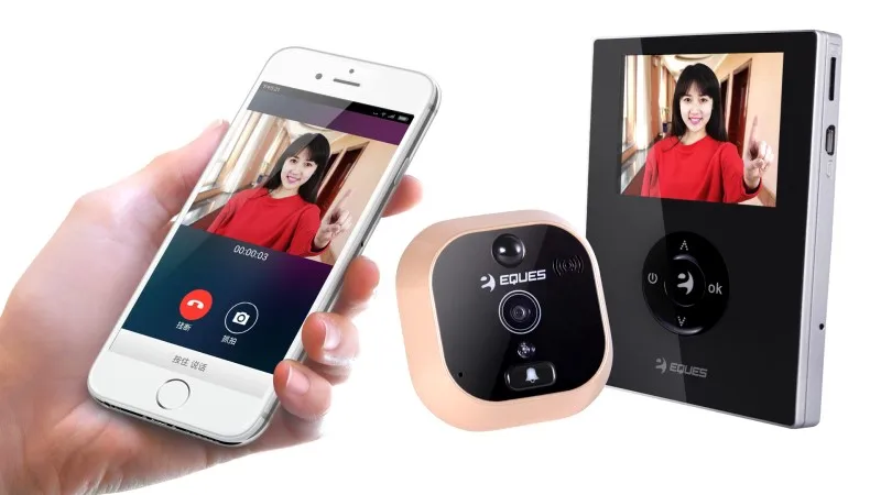 

New Arrival APP Remote Control WIFI Video Door Phone With Indoor Monitor