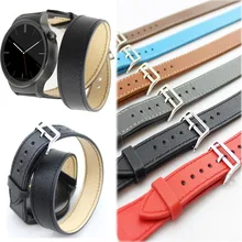 Для huawei watch кожаные ремешки, аксессуары кожаные ремешки двойной тур ремешок для huawei watch, 18 мм