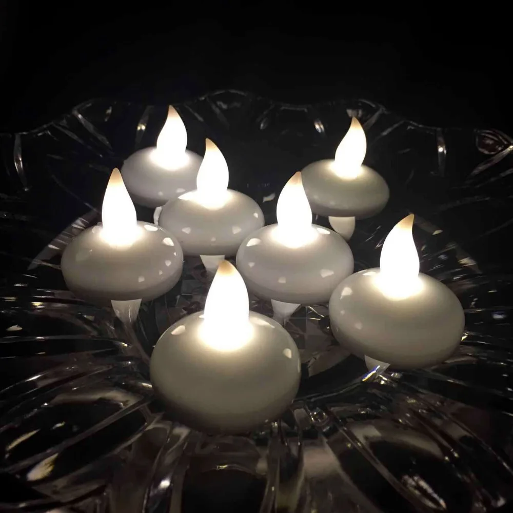 Compra blancas velas flotantes online al por mayor de China, Mayoristas