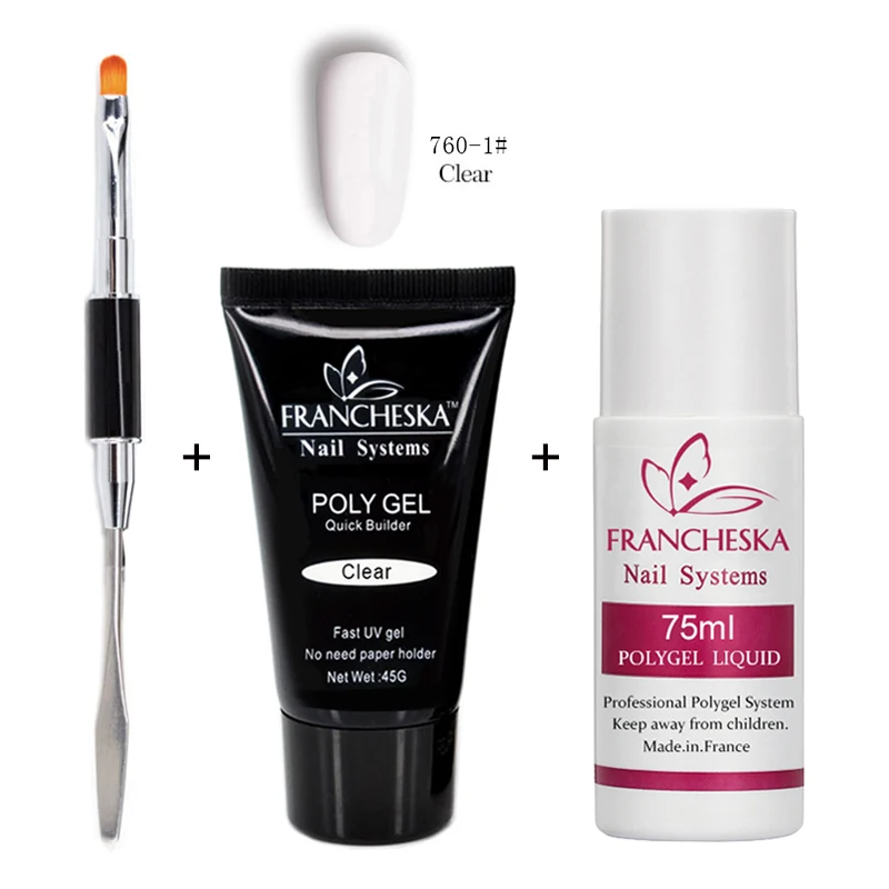 

polygel liquid poly gel ongle unghie top base coat oje gel nail polish gel lak esmaltes permanentes de uv y led gelpolish