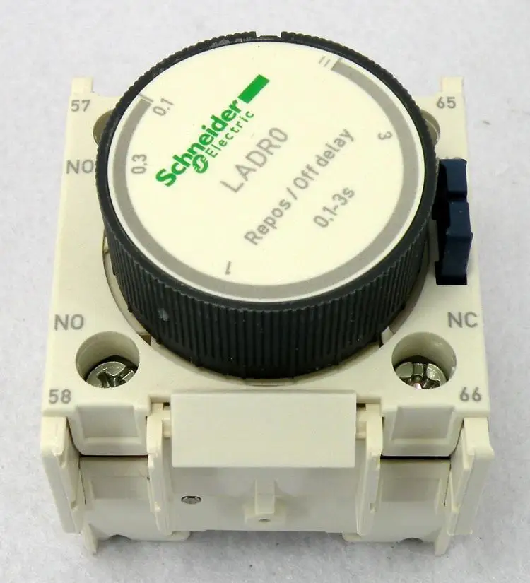 Time delay auxiliary contact block LADR0 0.1 3s 1 NO + 1 NC in Cables, Adapters & Sockets from