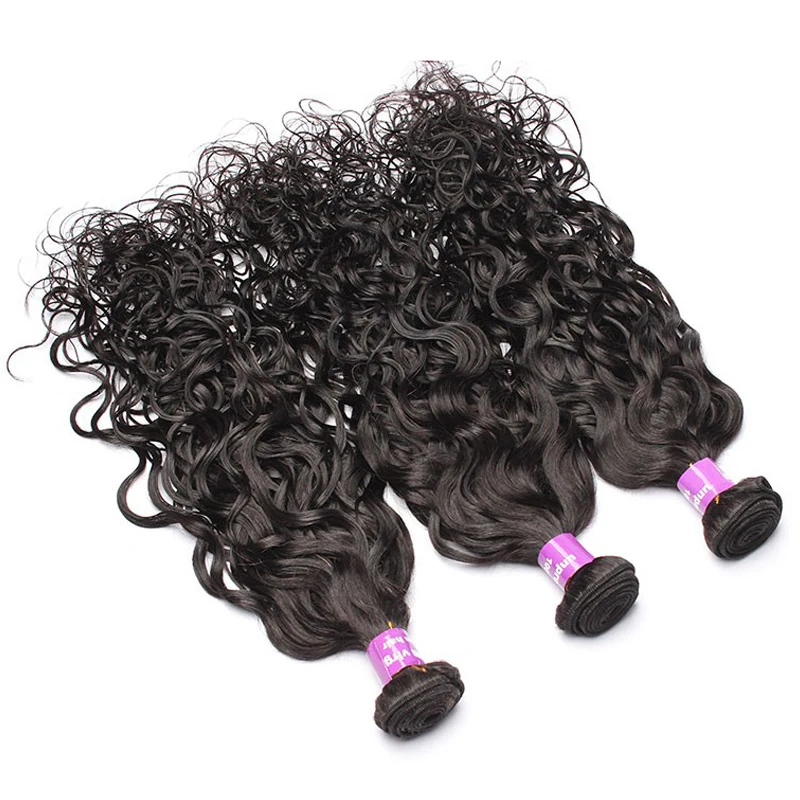 3 Water Wave Bundles With Closure 4Pcs Brazilian Hair Weave Bundles With Closure Bleaches Knots Prosa Hair Products Remy 3 Water Wave Bundles With Closure 4Pcs Brazilian Hair Weave Bundles With Closure Bleaches Knots Prosa Hair Products Remy