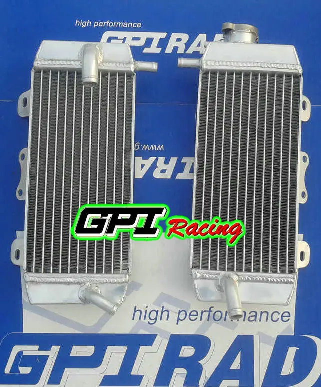 GPI RH & LH алюминиевый радиатор + шланг для YAMAHA YZ250F 2006 06/ WR250F 2007 2009 2008 07 08 09|Охлаждение
