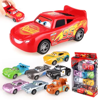 

Pixar Cars 3 ABS Car Toy Lightning McQueen Pull back car Jackson Storm Cruz model car kids toys for children