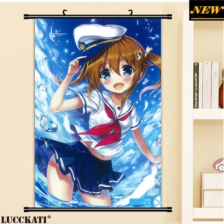 14misaki akeno akabane color_issue high_school_fleet misaki_akeno see_through seifuku wet_