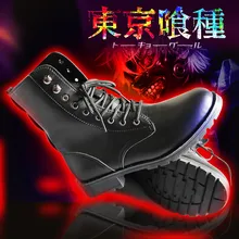 2017 Tokio ghouls Kaneki Ken cosplay Zapatos de Lona Sol máscara de disfraces mujeres hombres cos zapatos de cosplay botas de Hip-Hop