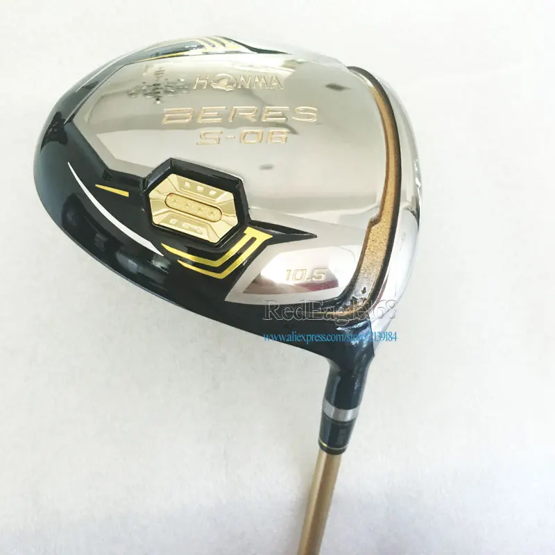 Cooyute New Golf driver HONMA S-06 3 star driver clubs 9.5 or 10.5 loft Golf Clubs driver Graphite Golf shaft Free shipping