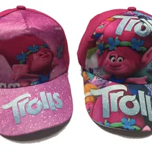 Детские шляпы для мальчиков и девочек с мультяшными троллями, милая Кепка Coco Miguel s Kids Cool Moana, Повседневная Бейсболка, модная Детская кепка DS29