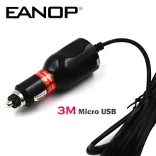 EANOP 3 м кабель Micro USB Зарядное устройство для адаптера переменного тока для мобильного телефона давления воздуха в шинах и т. д