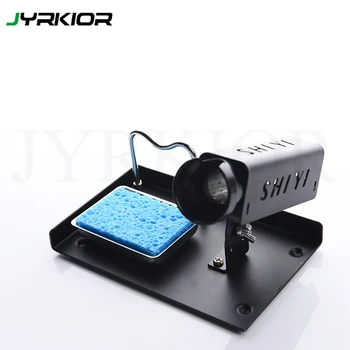 

Jyrkior Multifunctional Tin Solder Wire Rack Metal Soldering Iron Stand with Sponge For Soldering Station