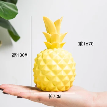 

Ins pineapple fruit minimalist modern creative American ornaments living room bedroom interior furnishings soft culpture statue