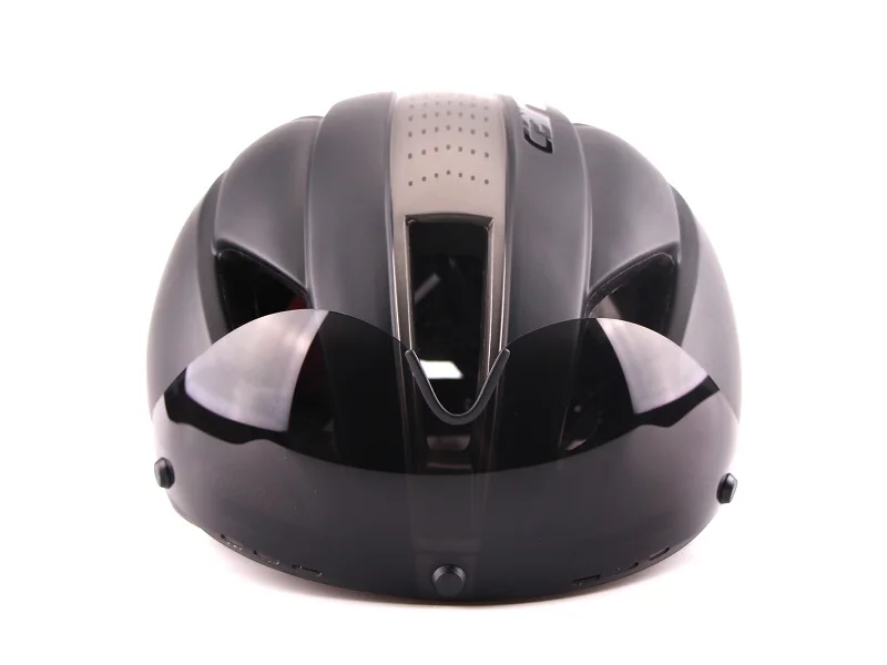 280g Aero Ultra-light Goggle TT Road Bicycle Helmet In-Mold Racing Cycling Bike Sports Safety Helmet Time-Trial Cycling Helmet