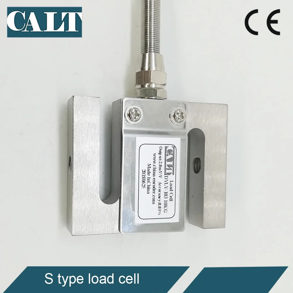 CALT 2000 кг S Тип Мини тензометр push pull датчик веса компрессионный датчик силы capacitiy DYLY-103