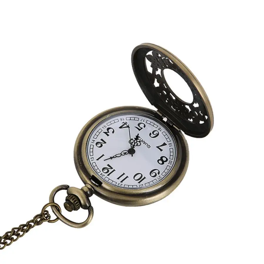 

OTOKY Fashion Pocket Watch Vintage 2018 Relogio de bolso Rome Numberal Retro Reloj de bolsillo Necklace Grandpa Gifts Jan01