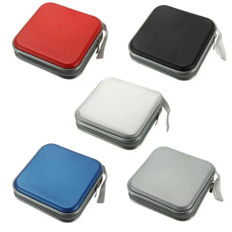  40pcs Capacity Disc CD DVD Wallet Storage Organizer CD Case DVD Bag Holder Album Box Case Carry Pou - 32839228164