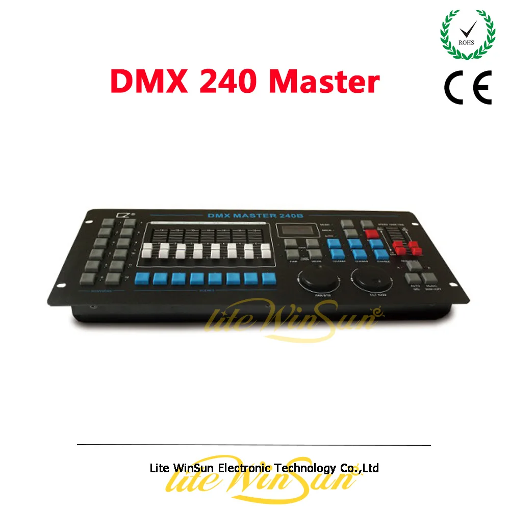 

Litewinsune DMX Master 240B Controller for Disco DJ Party Show LED Par Light Mini LED Wash Moving Head Lighting Console