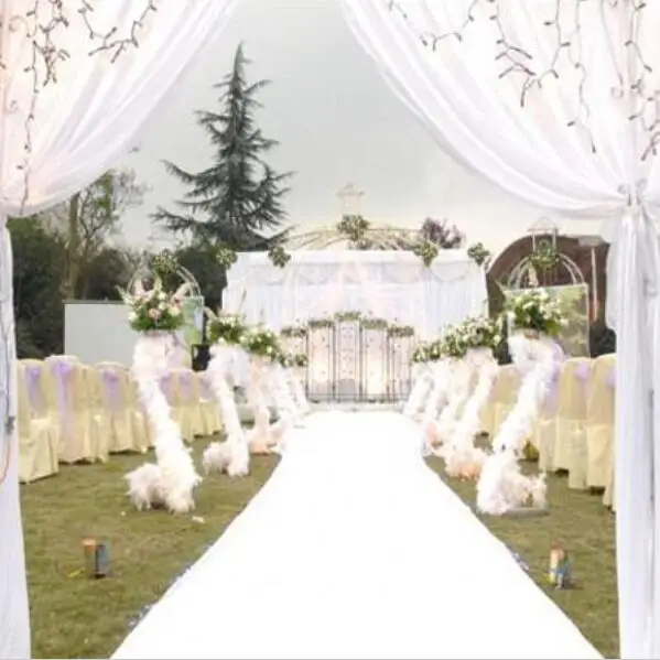 10 M Roll 1m 1 2m 1 5m Wide White Nonwoven Carpets Aisle Runner For
