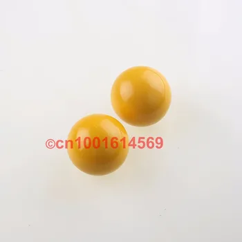 

2pcs Arcade Joystick Top Ball Handle For SANWA Stick , ZIPPYY Joystick , SEIMITSU Joystick - 35mm Top Ball 7 Color MAME - Yellow