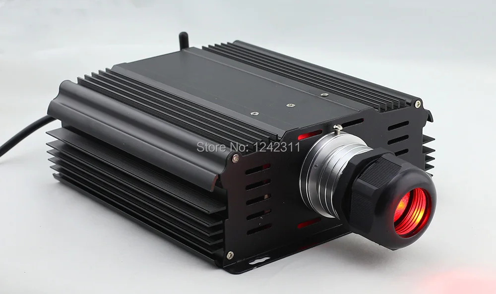 For decoration fiber optic light source 50W led optical fiber light box IOS andriod APP remote