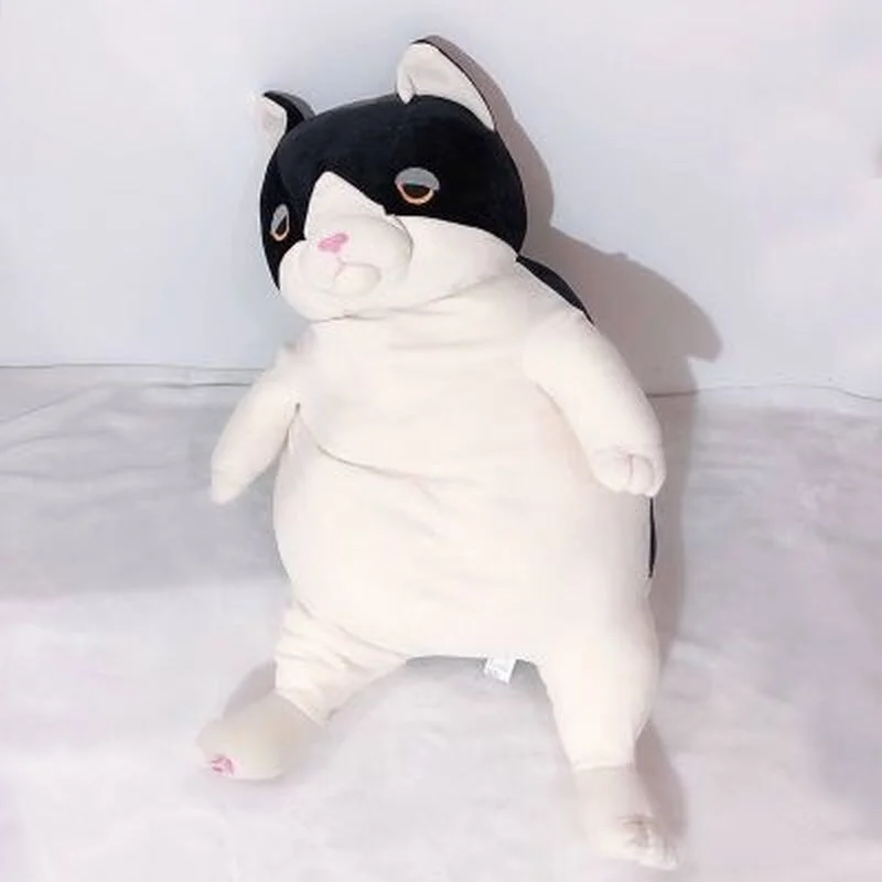 

40/55/70cm Cartoon Lazy Ugly Cat Plush Toy Stuffed Soft Cute Animal Cat Pillow Cushion for Girls Kids Gift