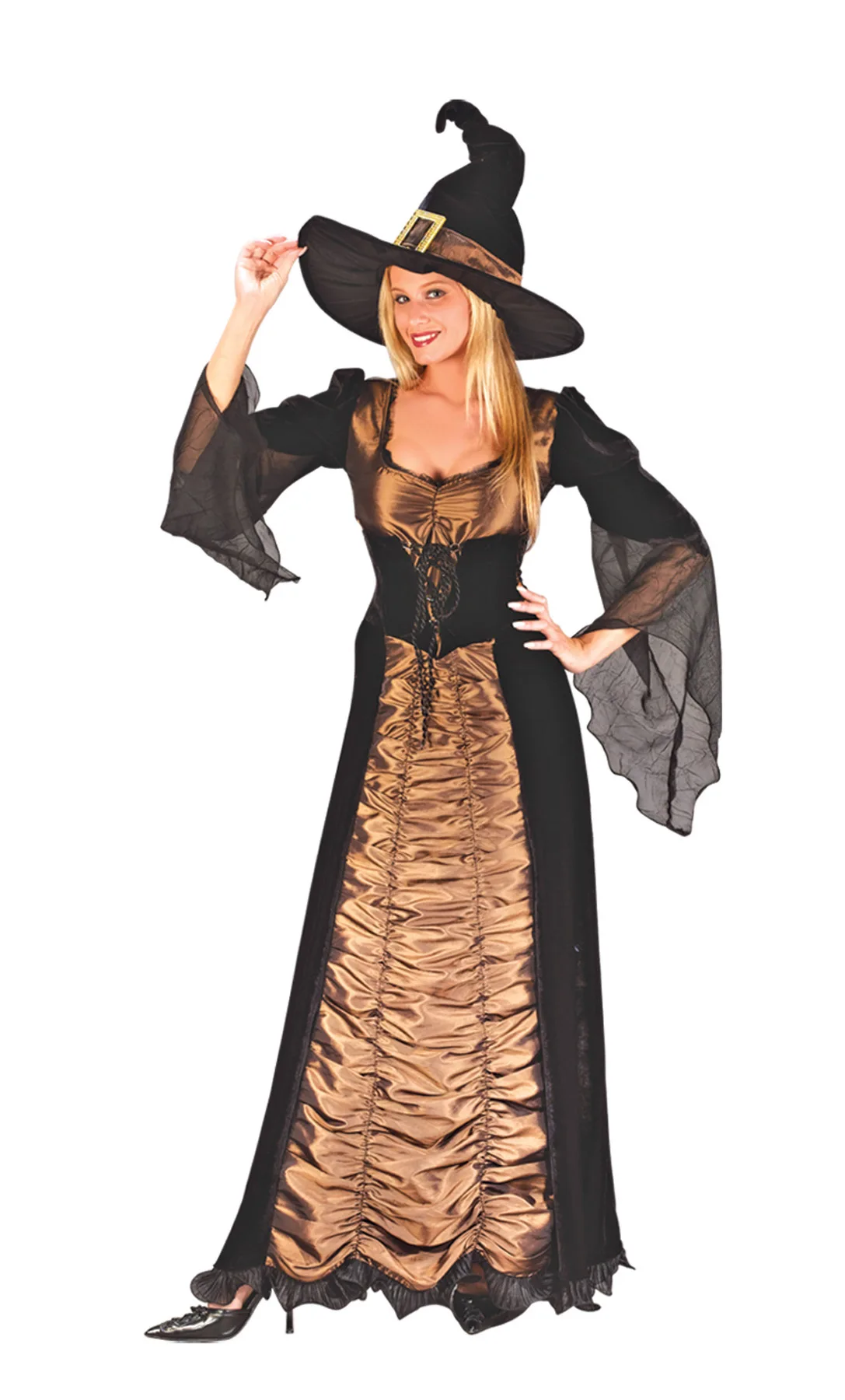 Women Victorian Long Dress Witch Halloween Cosplay Costume Ladies Party Outfits 