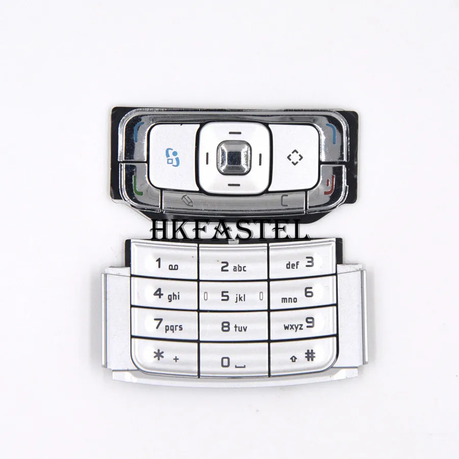 Hkfatel высокое качество для Nokia N95(NO N95 8G) корпус мобильного телефона английский или клавиатура с русским шрифтом крышка клавиатура чехол