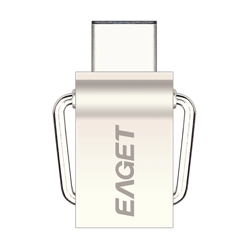 Eaget USB Flash Drive 32GB 64GB OTG Usb 3.0 Type C flash drive Metal Pendrive 32GB mini USB stick Pen drive For Xiaomi Samsung