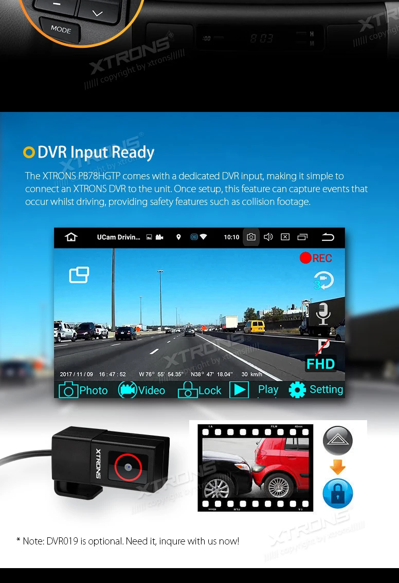Perfect 6.95" Android 8.0 OS Car DVD Multimedia Navigation GPS Radio for Toyota RAV4 2001-2008 & Sequoia 2003-2007 & Terios 2006-2010 19