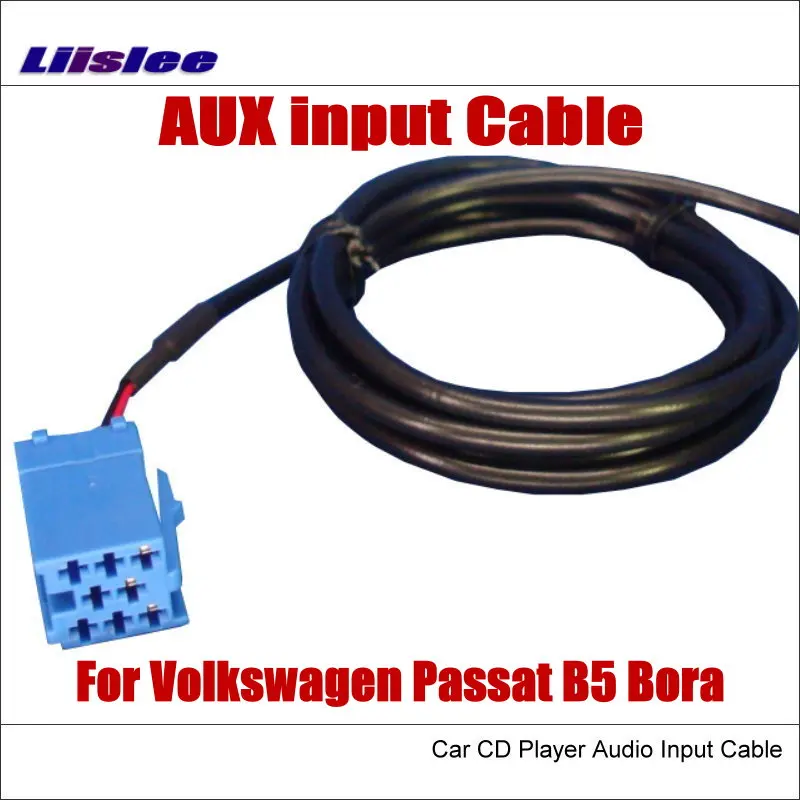 Liislee Original Plugs To AUX Adapter 3.5mm Connector For Volkswagen