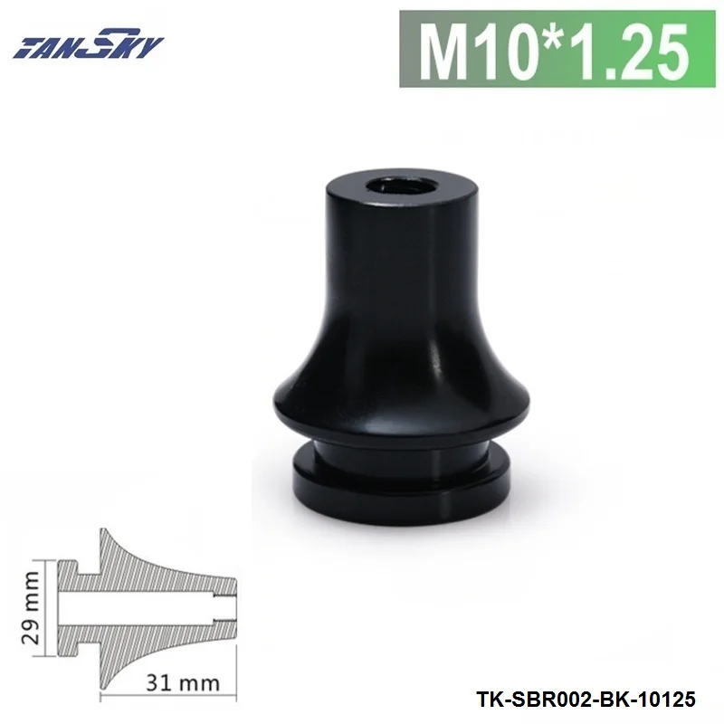 NEW NEO CHROME M10X1.5 Aluminum SHIFT KNOB BOOT ADAPTER FOR GEAR SHIFTER LEVER