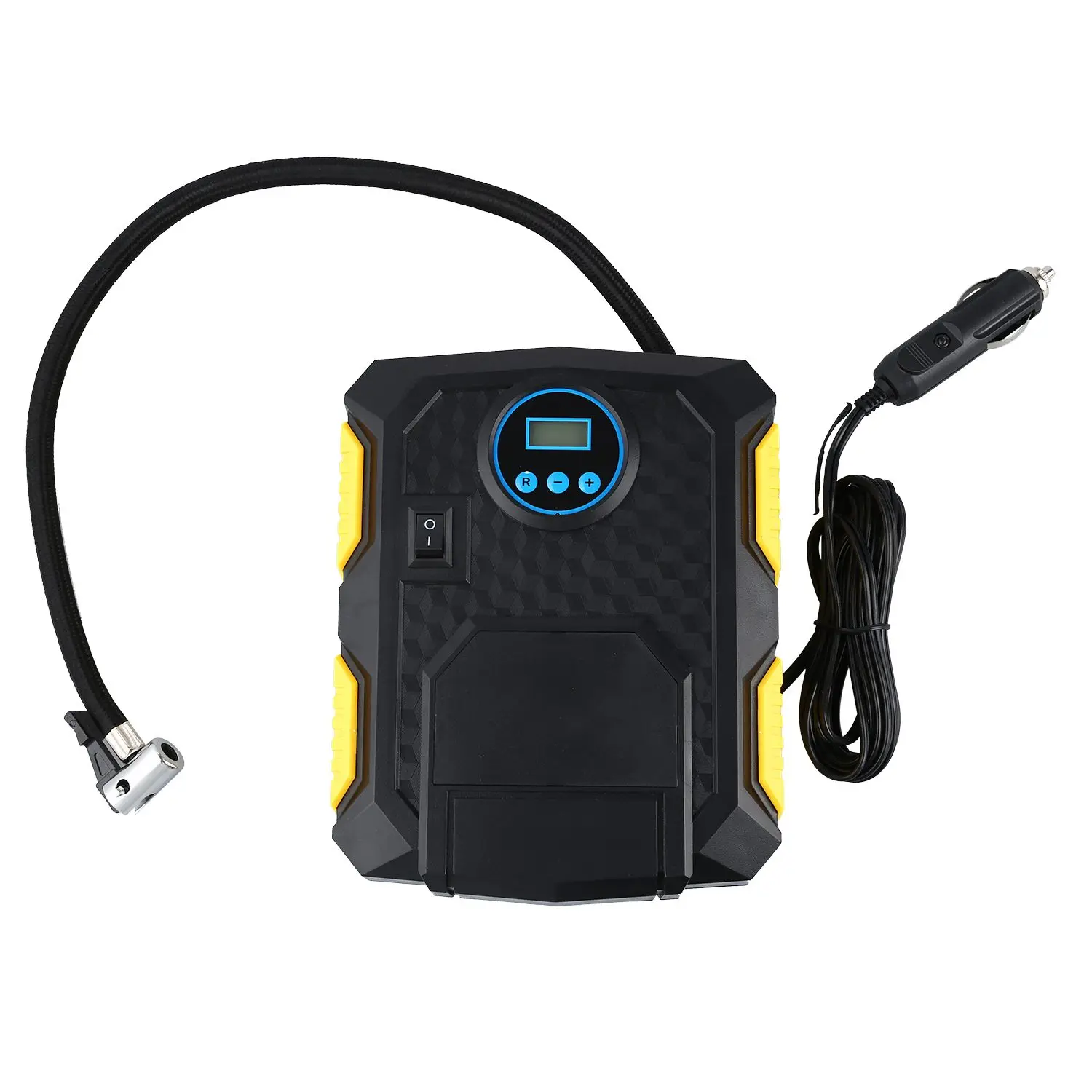  Digital Tire Inflator 12V Digital Car Tyre Inflator Electric Air Compressor Automatic Portable Pump