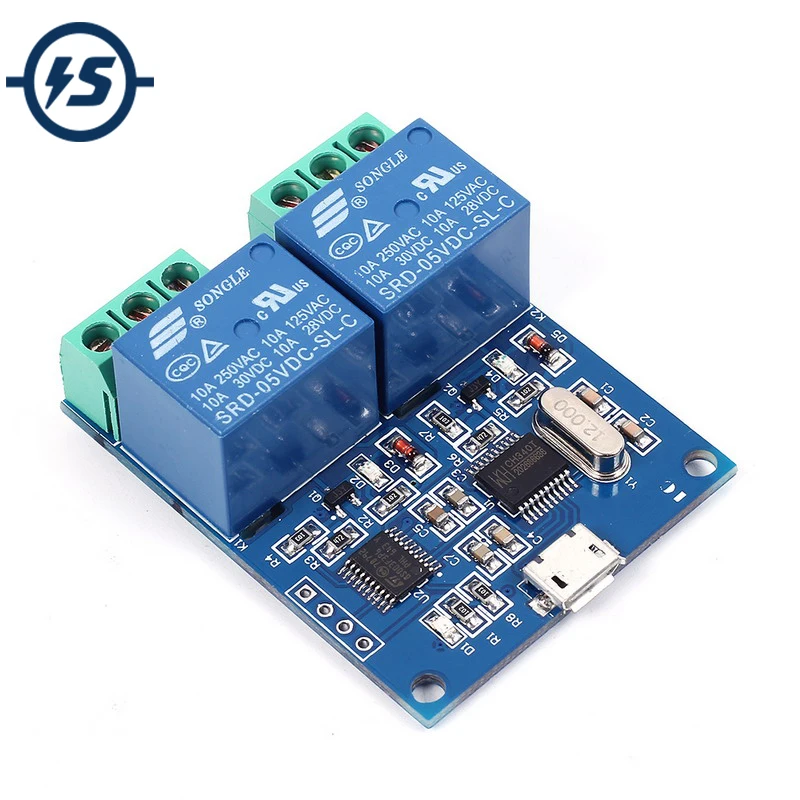 Buy LCUS 2 5V USB Relay Module CH340 USB Intelligent