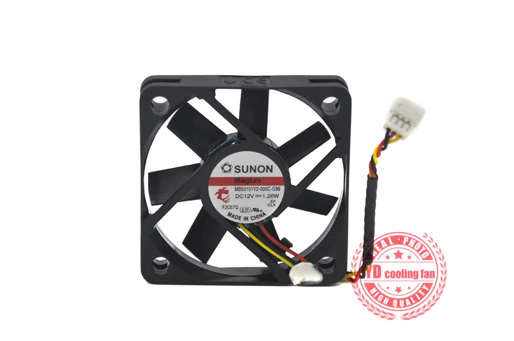 Охлаждающий вентилятор SUNON 5 см 5010 12 В 1,26 Вт MB50101V2-000C-G99 постоянного тока