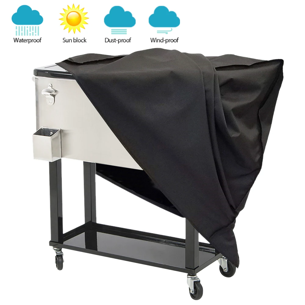 

Ice Chest Cover Cooler Cart Covers Patio Garden Summer Tool Oxford Cloth Waterproof Refrigerated Trucks Outdoor Furniture