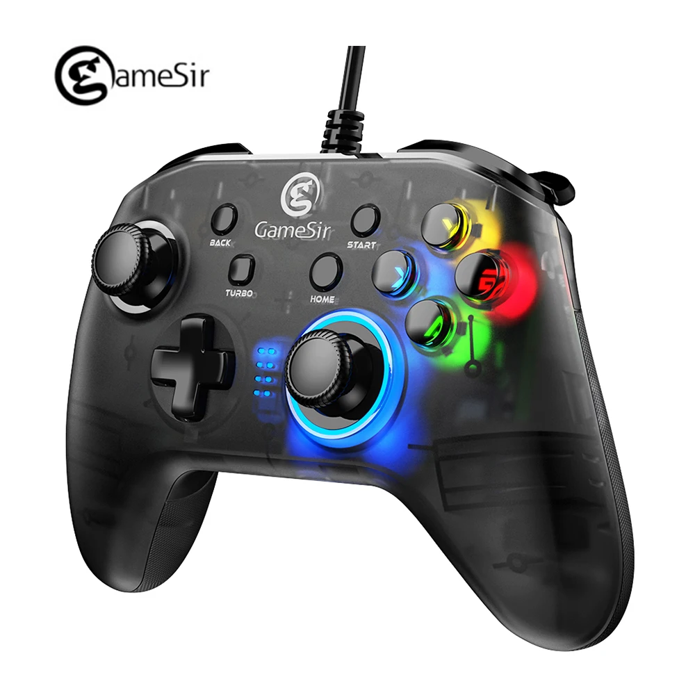 [Новый] геймпад Gamesir T4W проводной турбо 6 56фт длина джойстик dualshock pubg контроллер